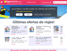 Tablet Screenshot of gigaturismo.com